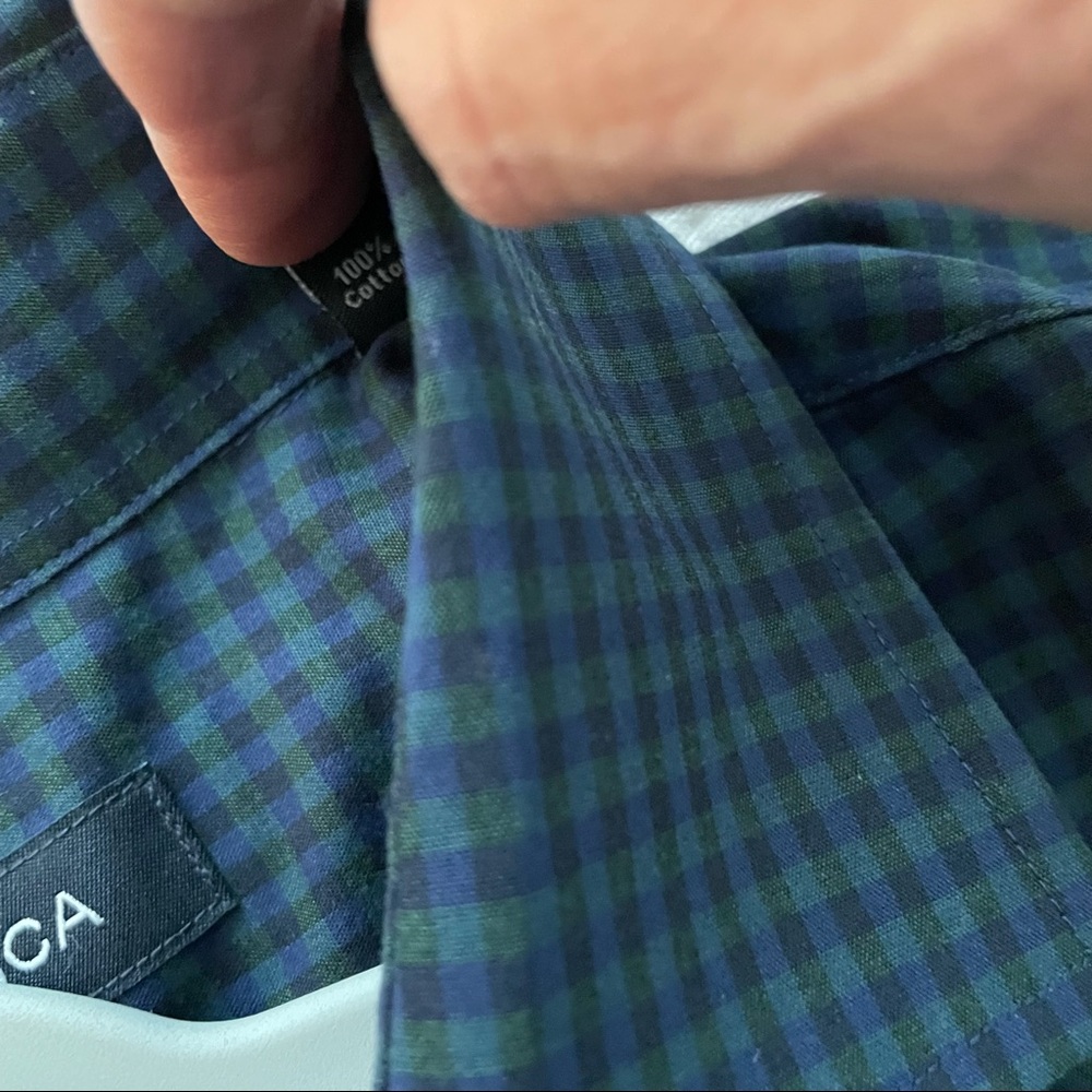 Nautica Men’s Long Sleeve Shirt Spread Col… - Picture 8 of 11